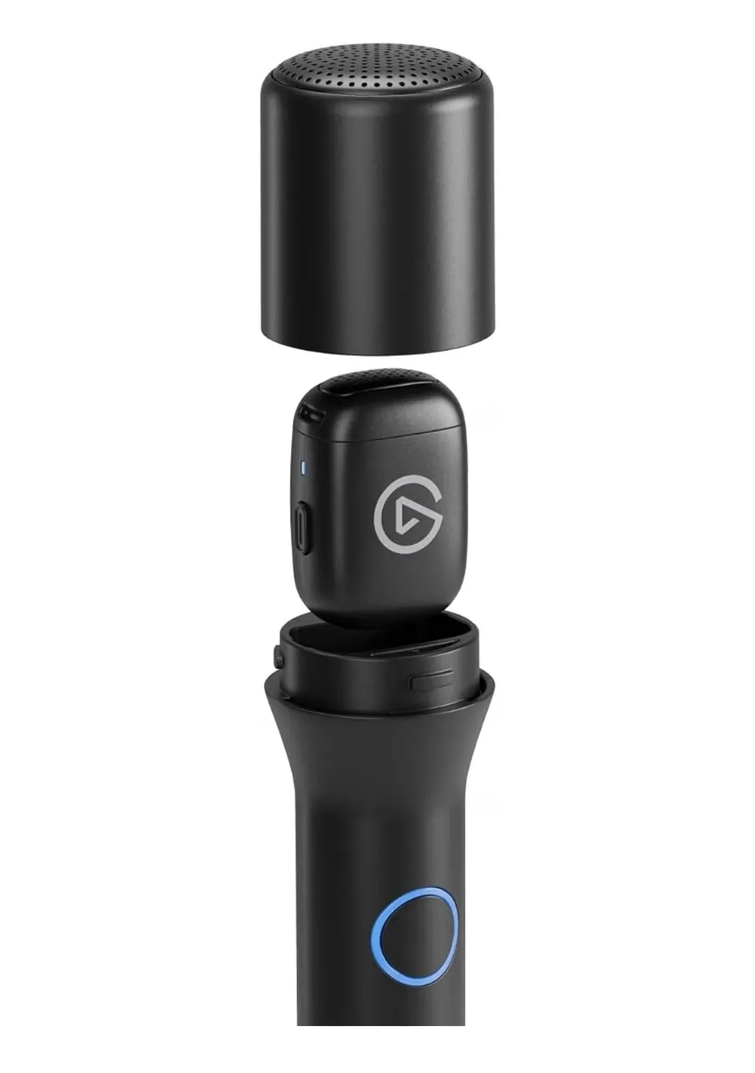 Elgato Wave Go compatible Microphone Logo Cover