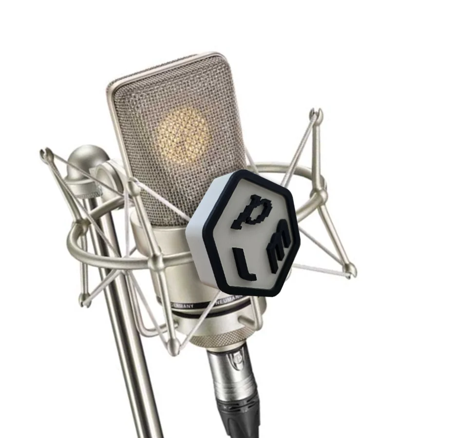 Neumann TLM 103 compatible Shock Mount Logo Cover
