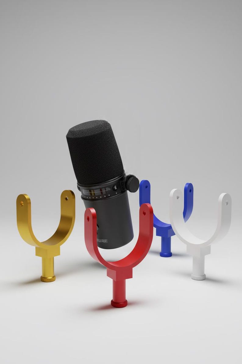 Shure MV7 series Mic Yoke Replacement