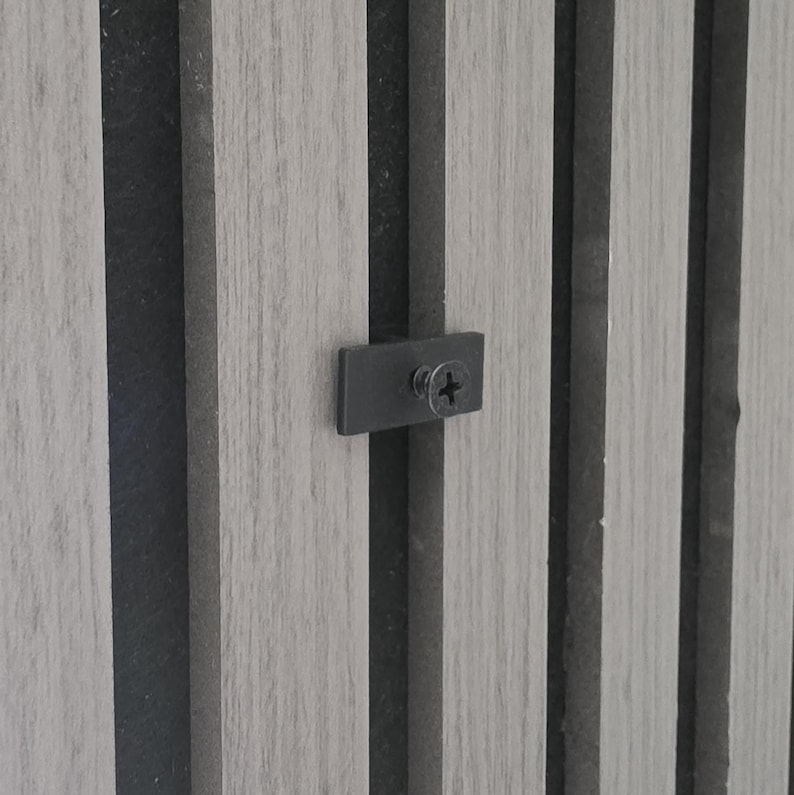 Acoustic wall Panel picture or painting hook | Twist lock with screw