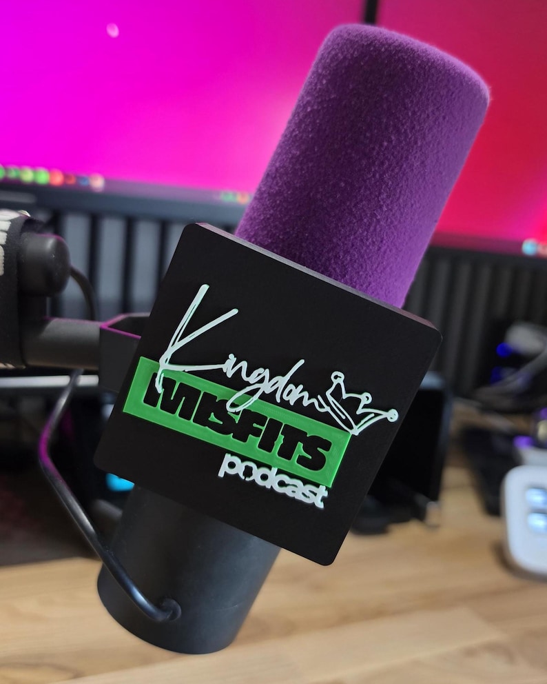 Shure SM7B SM7DB Series Custom Logo Cover